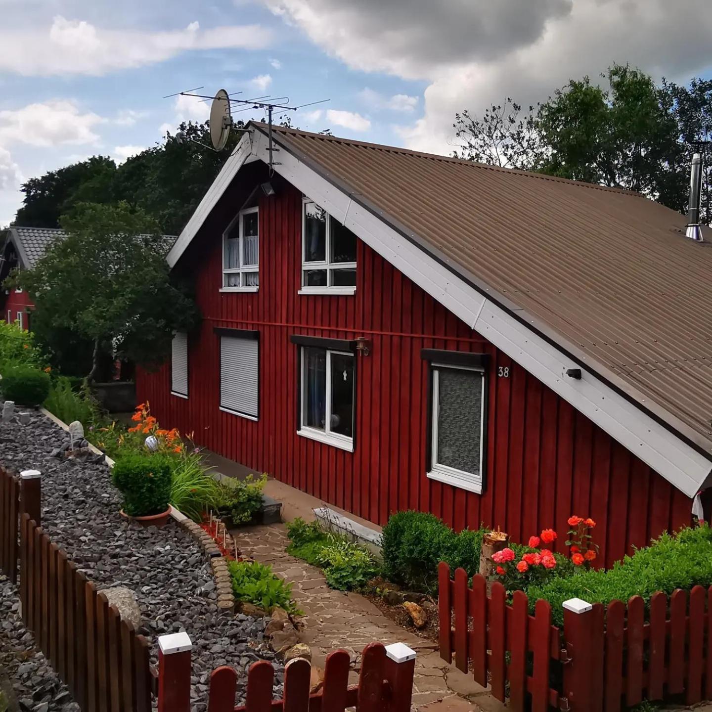 Villa Haus Waldblick à Extertal Extérieur photo